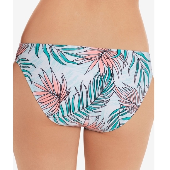 Salt & Cove Calm Palms Printed Hipster Bikini Swim Bottoms L - Picture 2 of 10